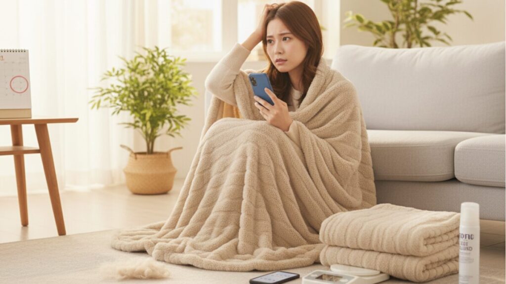 人気爆発したもこもこ毛布 バズった商品の気になる疑問を解消